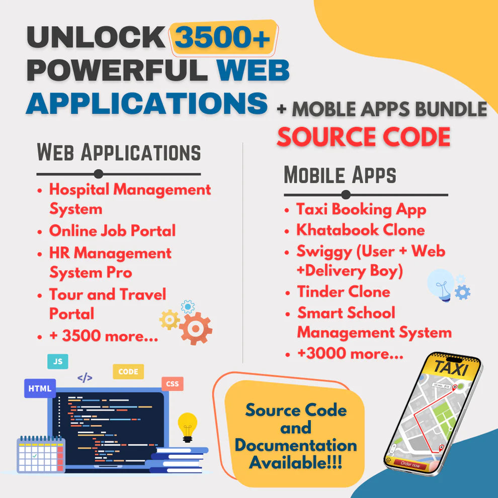 3500+ Web & Android Application Bundle